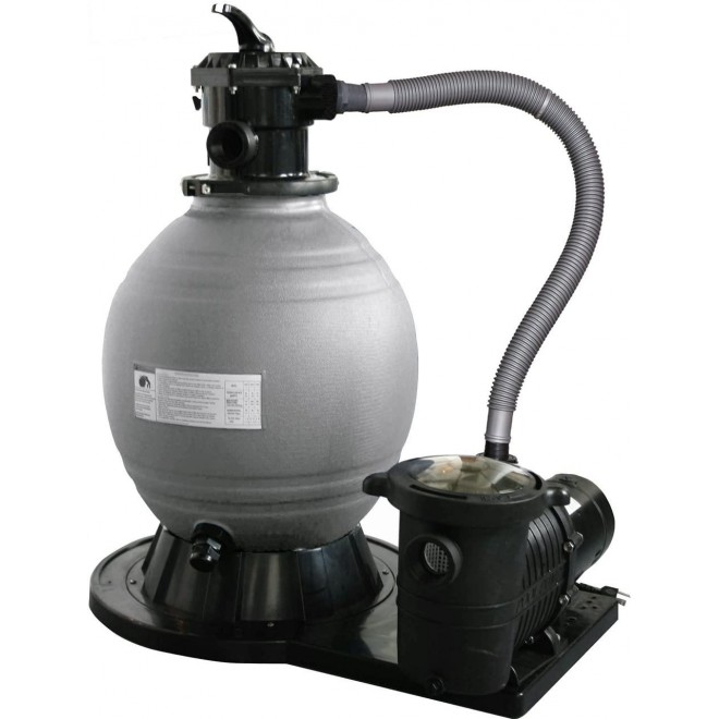 Blue Wave 22-Inch Sand Filter System with 1-1/2 HP Pump for Above Ground Pools
