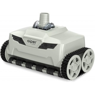 AIPER SMART Automatic Suction Pool Vacuum Cleaner, 360° Rotatable Wall Climbing Suction-Side Cleaner for Inground Swimming Pools with 32ft Hoses(20pcs)