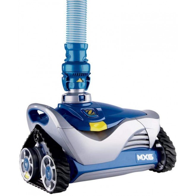 Zodiac Mx6 Automatic Suction Side Pool Cleaner Vacuum with Zodiac Cyclonic Leaf Canister