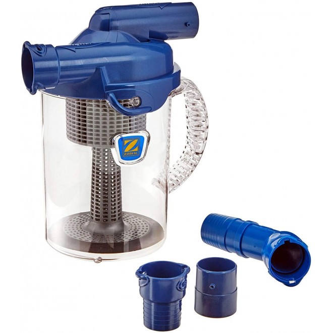 Zodiac Mx6 Automatic Suction Side Pool Cleaner Vacuum with Zodiac Cyclonic Leaf Canister