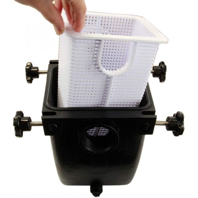 Rx Clear Super Hi-Flow 3/4 HP In-Ground Pool Pump | 48 Frame Motor | 115/230 Volts | See-Through Strainer Lid | High Efficiency