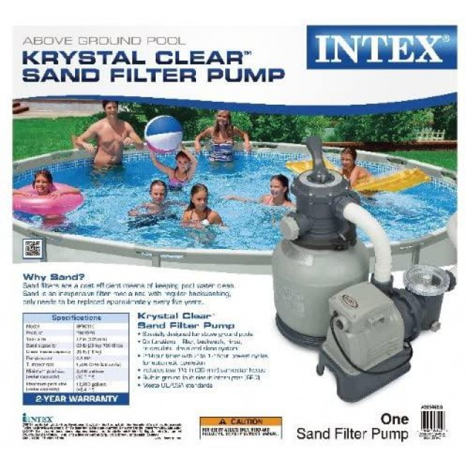Intex 2100 GPH Sand Filter Pump