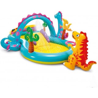 Inflatable Swimming Pool, Children's Play Pool, Suitable for Children Over 2 Years Old, 119in X 90in X 44in