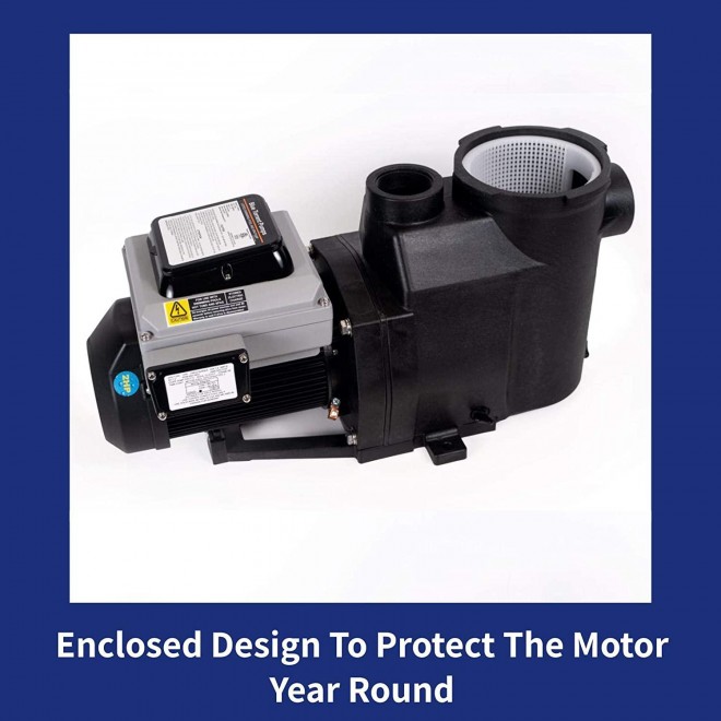 Blue Torrent Cyclone 1.5 HP Variable Speed Pump for In Ground Swimming Pools