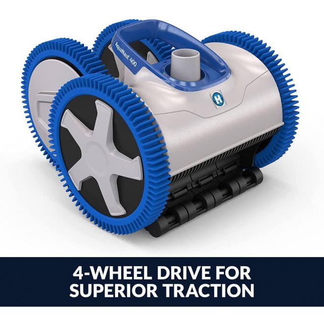 Hayward W3PHS41CST AquaNaut 400 Suction Pool Cleaner for In-Ground Pools up to 20 x 40 ft. (Automatic Pool Vaccum)