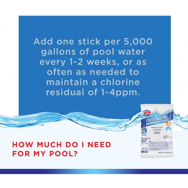 HTH 42030 3-inch Tablets Swimming Pool Chlorine, 37.5 lbs, Regular