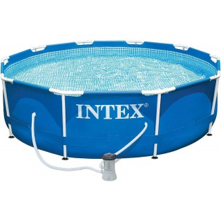 Intex Metal Frame Pool Set, 10-Feet x 30-Inch