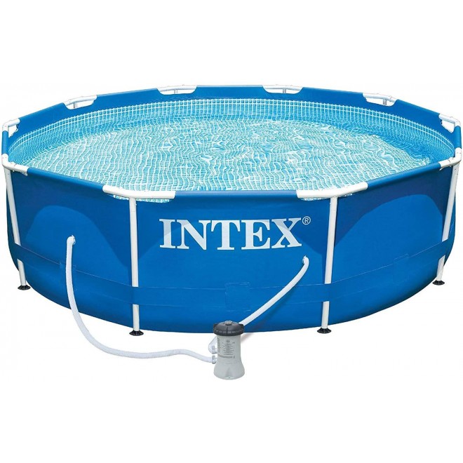 Intex Metal Frame Pool Set, 10-Feet x 30-Inch