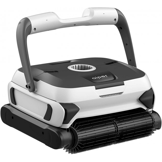 AIPER SMART Automatic Robotic Pool Cleaner with Powerful Dual-motors, Large Top Load Cartridge Filter, Tangle-Free Swivel Cord&Wall Climbing, Ideal for In-Ground/Above Ground Pools Up To 50 Feet