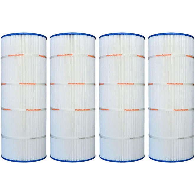 Pleatco PXST150 150 Sq Ft Replacement Pool Spa Filter Cartridge Element (4 Pack)