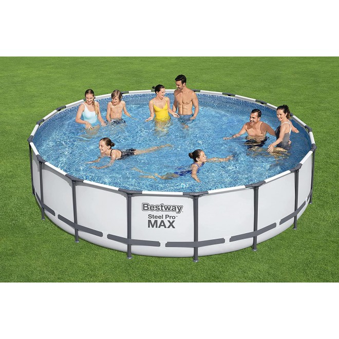 Bestway 56463 Steel Pro MAX Swimming Pool Set (18' x 48