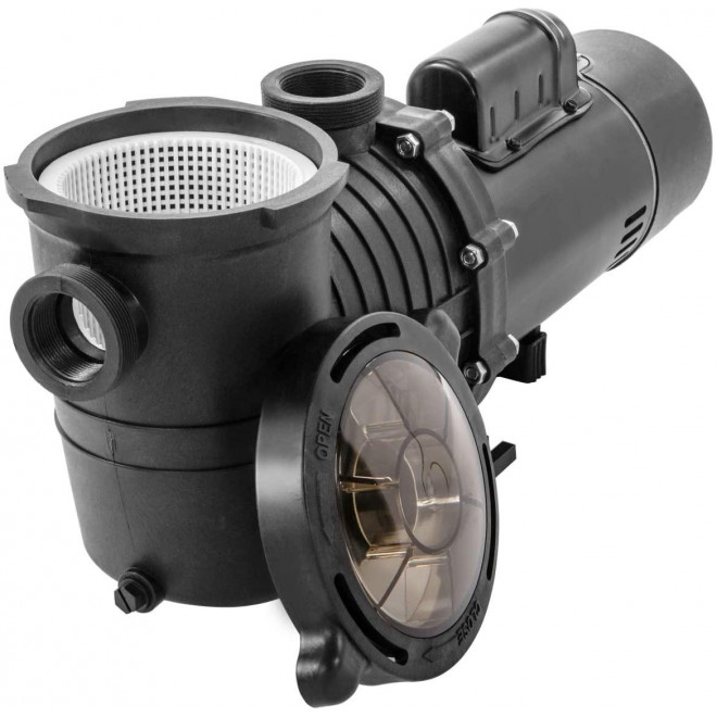 XtremepowerUS 2HP Variable Speed Energy Saving High-Flo Inground Above Ground Swimming Pool Pumps w/ Strainer Basket 220V