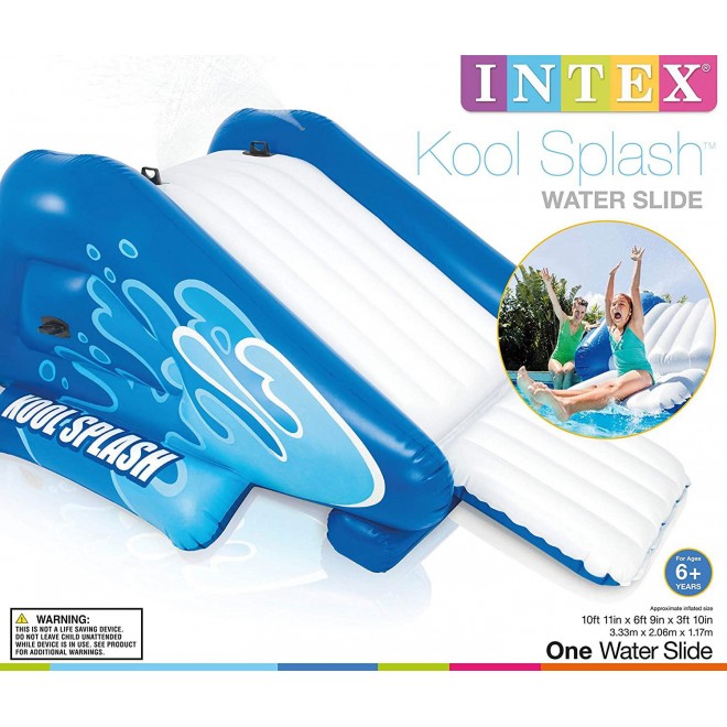 Intex Kool Splash Inflatable Play Center Swimming Pool Water Slide (3 Pack)