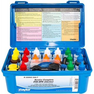 Taylor K-2006C-SALT Complete (FAS-DPD Chlorine) Test Kit