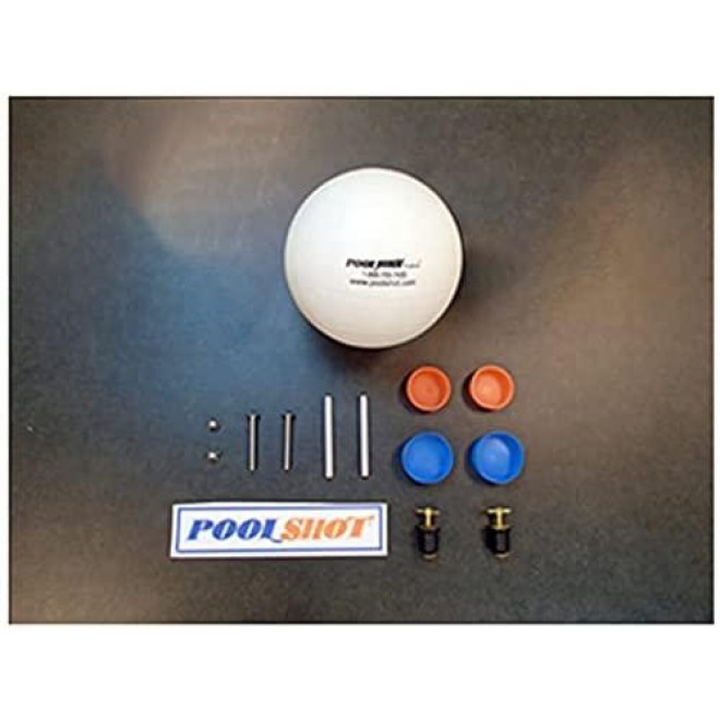 POOL SHOT Pool Volleyball Net - Spike N Splash System