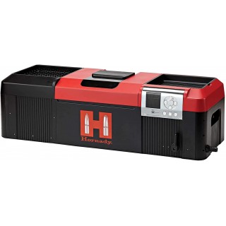 Hornady Lock-N-Load Hot Tub Sonic Cleaner – Clean Cases, Guns, Gun Parts and Equipment – Removes Carbon Residue, Tarnish and Oxidation – 9L Tank, Black