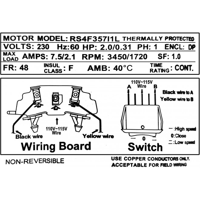 XtremepowerUS 2HP In-Ground Swimming Pool Pump Variable Speed 2