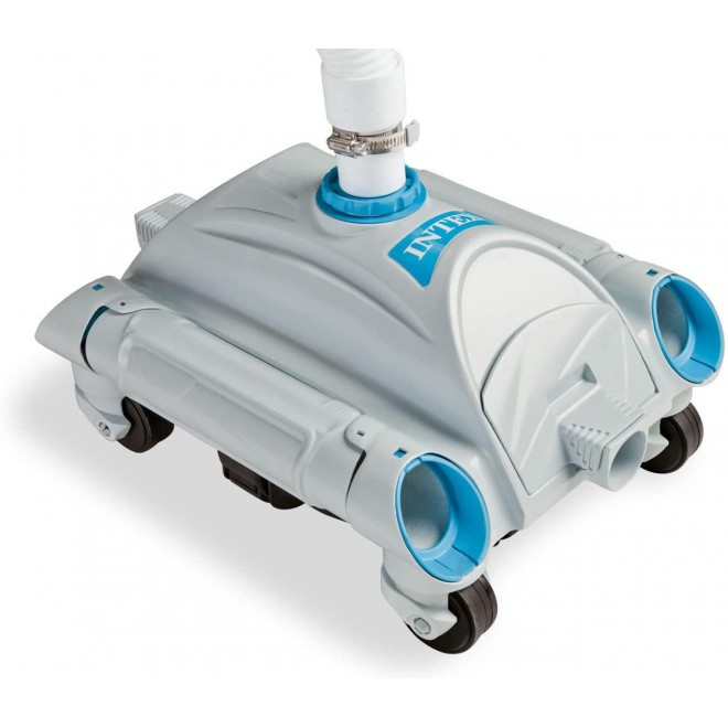 Intex Pool Sand Filter Pump with Pool Vacuum and Wall Mount Pool Surface Skimmer
