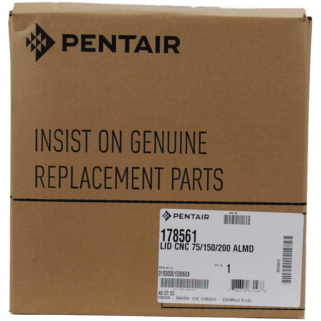 Pentair 178561 Lid Assembly for Pool or Spa Filter - Almond