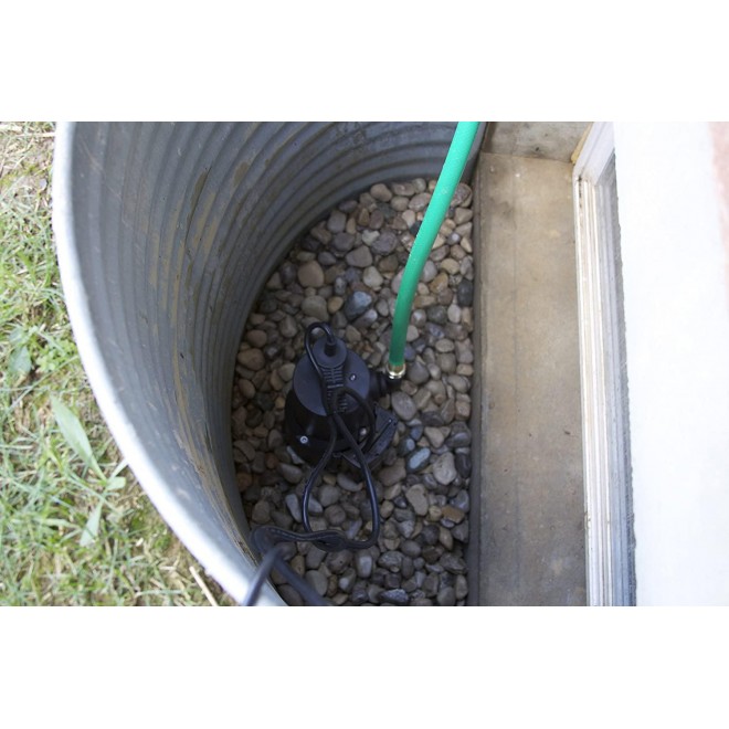 Wayne 57729-WYNP WAPC250 Pool Cover Pump & 57729-WYN1 EEAUP250 1/4 HP Automatic ON/OFF Electric Water Removal Pump