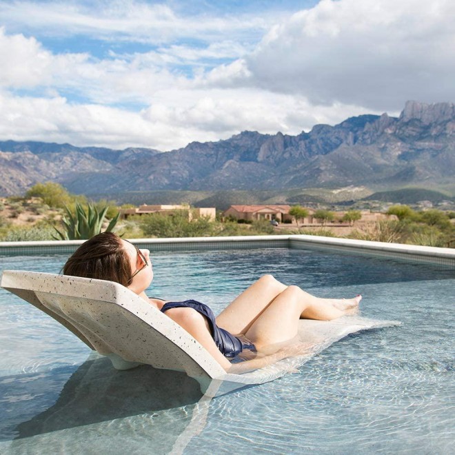 S.R.Smith DS-1-61 Destination Pool Lounger, Individual, Seashell