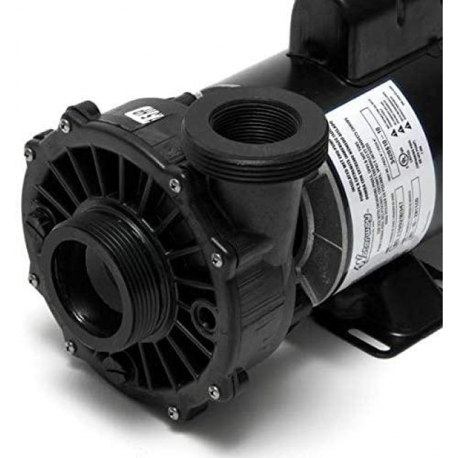 Waterway Hi-Flo Side Discharge 1HP Single-Speed Spa Pump, 115V 3410410-10
