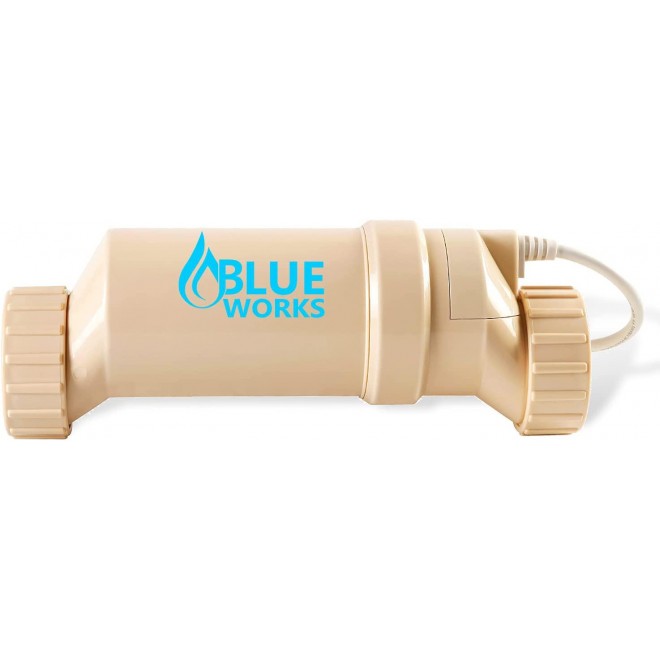BLUE WORKS Salt Cell Model Number: BLW1T15H, Compatible with Hayward Aquarite Salt Cell Model Number: T-CELL-15 for Salt Pool | Cell Plates Made by USA Manufacturer