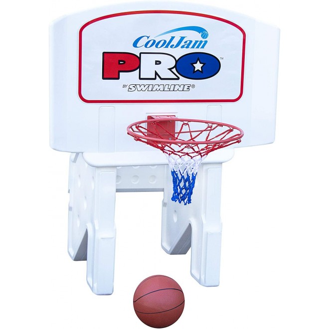 Swimline Cool Jam Pro Poolside Basketball Super-Wide
