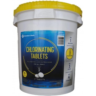 Members Mark Chlorinating Tablets 40LB 3
