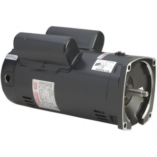 A.O. Smith SQ1302V1 3 HP, 3450 RPM, 56Y Frame, Capacitor Start/Capacitor Run, ODP Enclosure, Square Flange Pool Motor