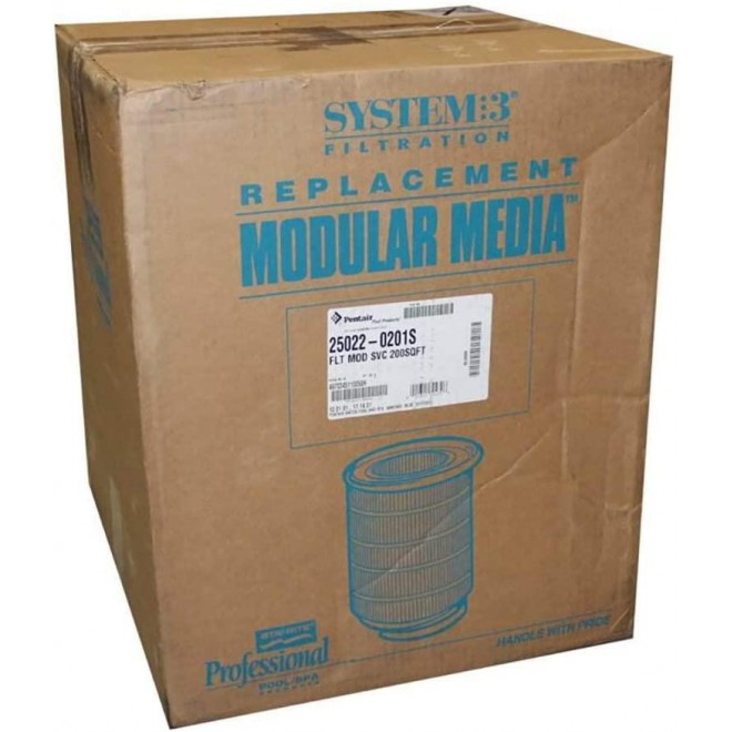 Sta-Rite S7M120 System 3 Pool Filter Inner & Outer Modular Media Cartridge Set