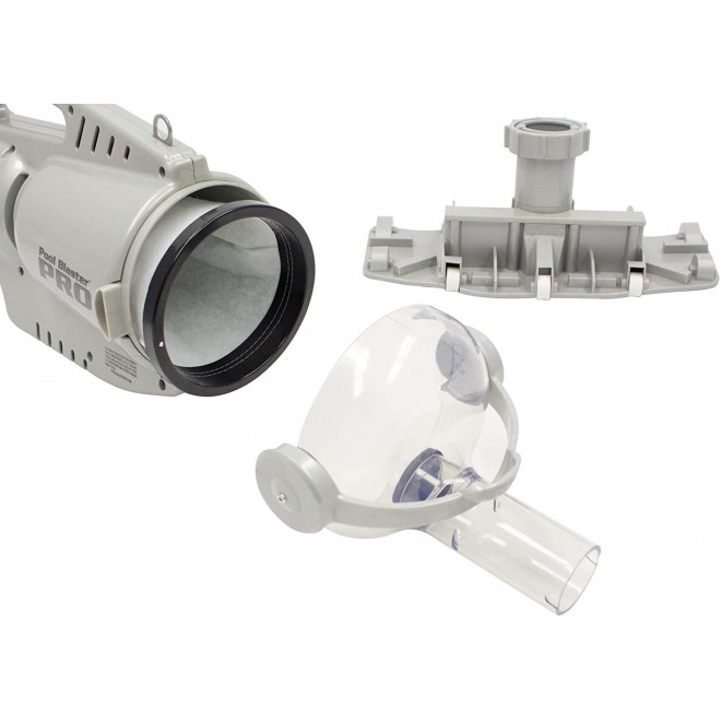 POOL BLASTER Pro 900 Commercial Pool Cleaner - Cordless Rechargeable Battery-Powered Vacuum with 14.9” Head, Large Capacity Filter Bags and 2 Interchangeable Batteries