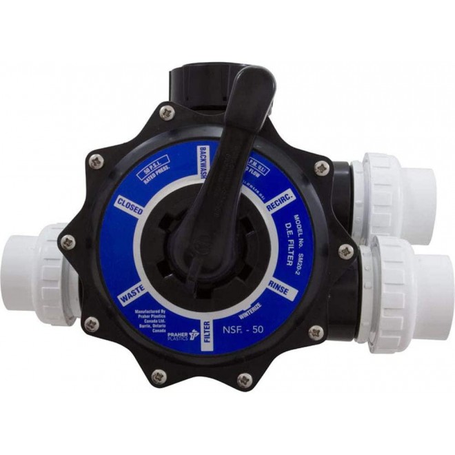 Zodiac A0553645 2-Inch Side Mount Multi-Port Valve Replacement Kit for Zodiac Jandy D.E. Filter