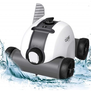 AIPER SMART Cordless Automatic Pool Cleaner, Rechargeable Robotic Pool Cleaner with Up to 90 Mins Run Time, IPX8 Waterproof, Ideal for In-ground/Above Ground Swimming Pools Up to 861 Sq Ft