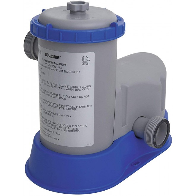 Bestway 13ft x 7ft x 32in Rectangular Frame Above Ground Swimming Pool & Pump