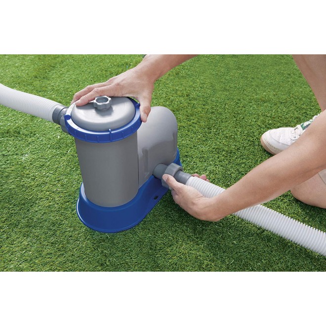 Bestway Flow Clear 1500 GPH Above Ground Swimming Pool Filter Pump