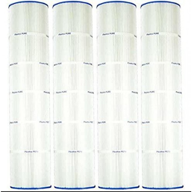 Pleatco PCC130-PAK4 Replacement Cartridge for Pentair Clean and Clear Plus 520, Waterway Crystal Water, Pack of 4 Cartridges