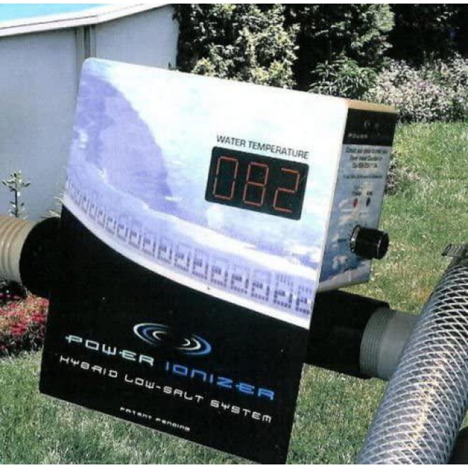 Main AccessRison Hercules Power Ionizer Swimming Pool Sanitation Complete System 40k