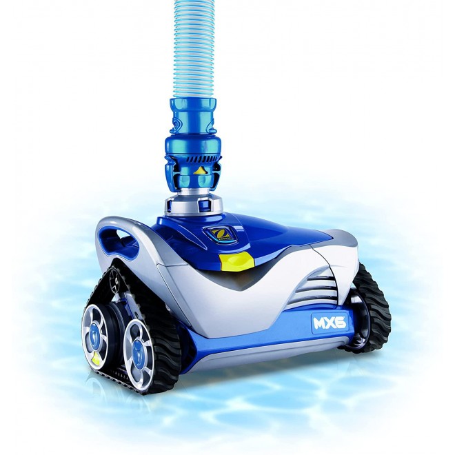 Zodiac MX6 In-Ground Suction Side Pool Cleaner, Blue/Gray