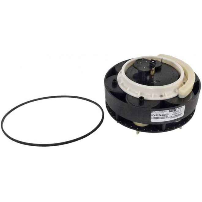 Paramount In-Floor Cleaning System Water Valve 4 Port Gear Module