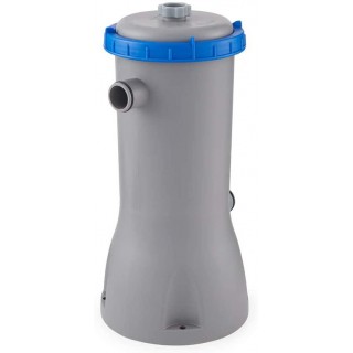 Bestway 1000 GPH Above Ground Swimming Pool Cartridge Filter Pump 110-120V Includes GFCI, Two Hoses, and Single Filter Cartridge