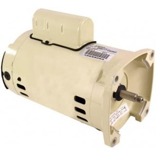 Pentair 075234S Almond Standard Single Phase 1 HP Square Flange Motor Replacement Pool and Spa Pump