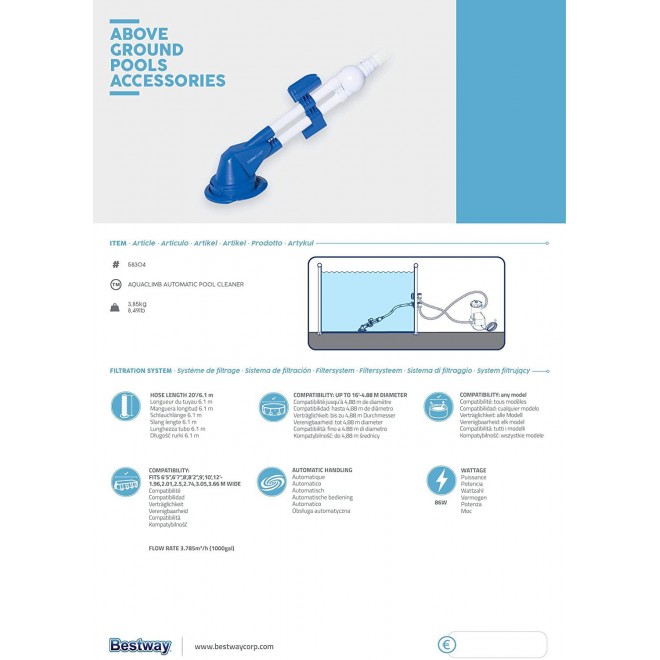 Flowclear AquaClimb Automatic Pool Cleaner