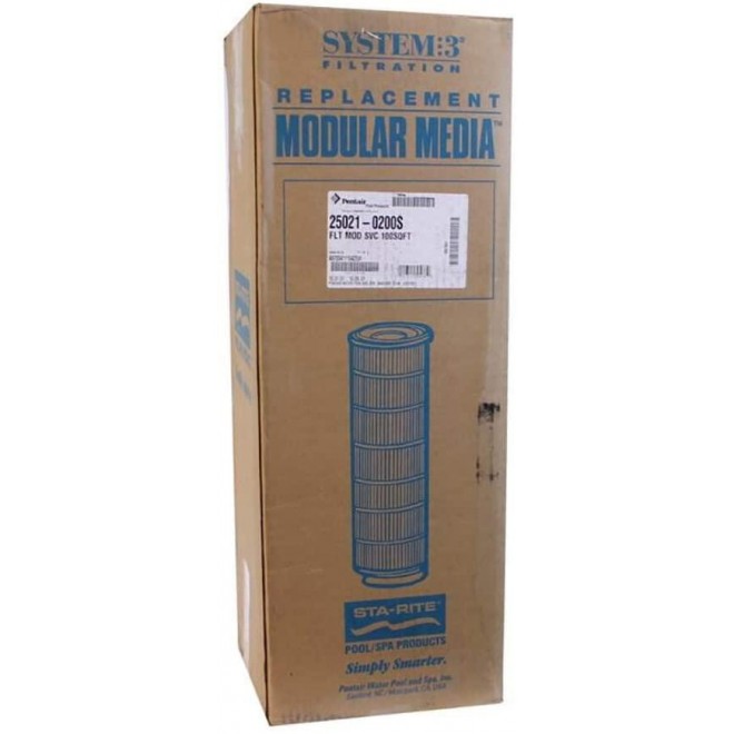 Sta-Rite S7M120 System 3 Pool Filter Inner & Outer Modular Media Cartridge Set