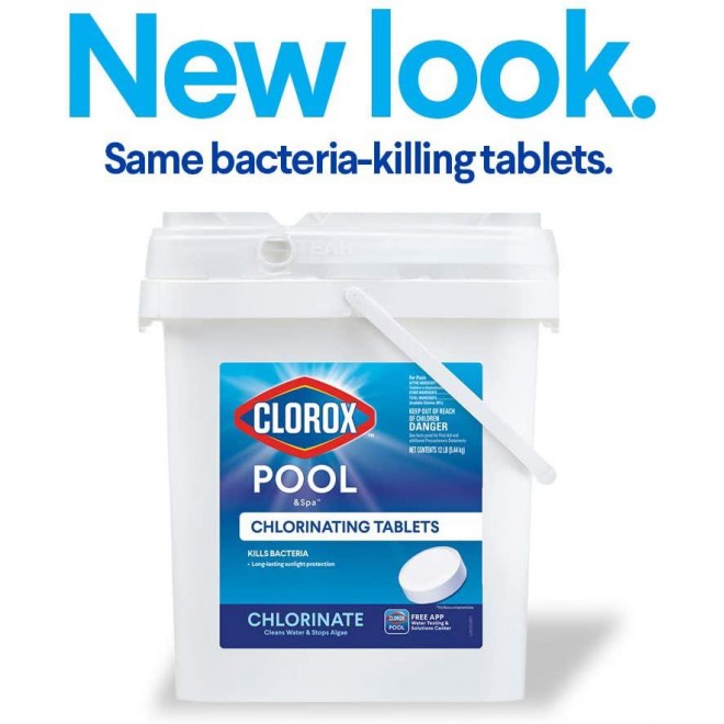 Clorox Pool&Spa Active99 3” Chlorinating Tablets 35 lb.