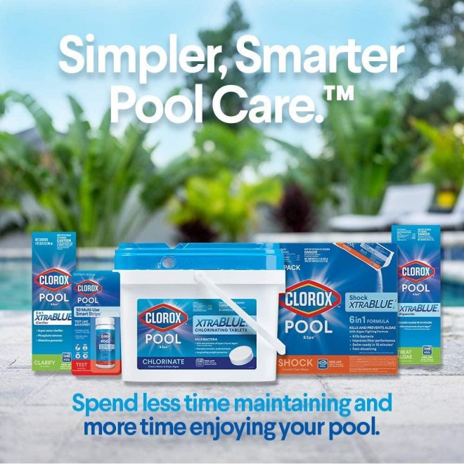 Clorox Pool&Spa Active99 3” Chlorinating Tablets 35 lb.