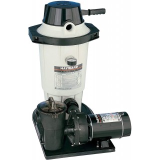 Hayward W3EC40C92S Perflex 1 HP Diatomaceous Earth Filter Pump System for Above-Ground Pools