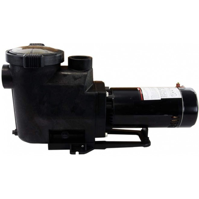 Rx Clear Silent-Flow 3/4 HP In-Ground Pool Pump with 2-Inch Ports | 48 Frame Motor | 115/230 Volts | 13/6.5 Amps | See Through Lid | High Working Performance | Low Noise Level