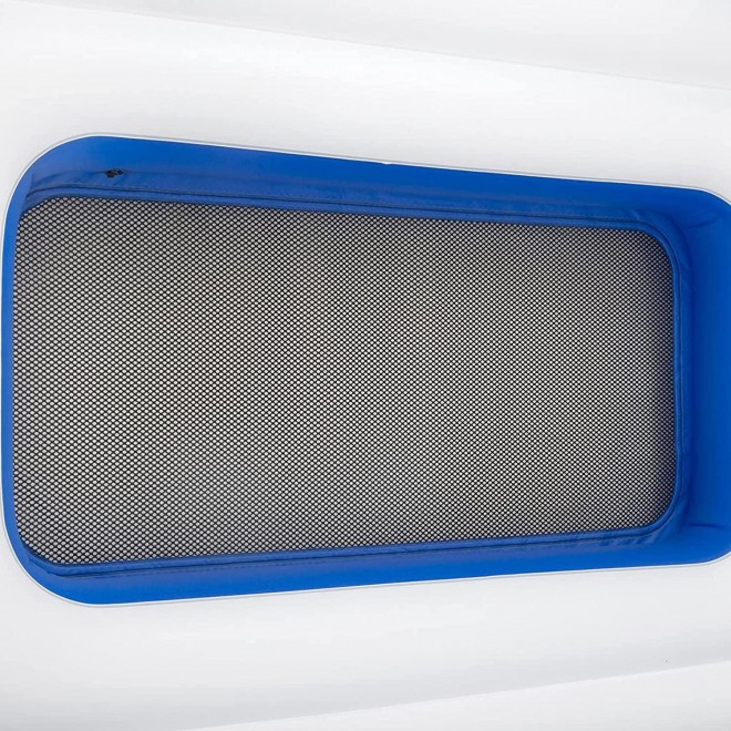 Inflatable Island Pool Float Holds, Floating Platform And Swim Dock, Party Toy Island Summer Beach Swimming Pool Party Game Pool Toy