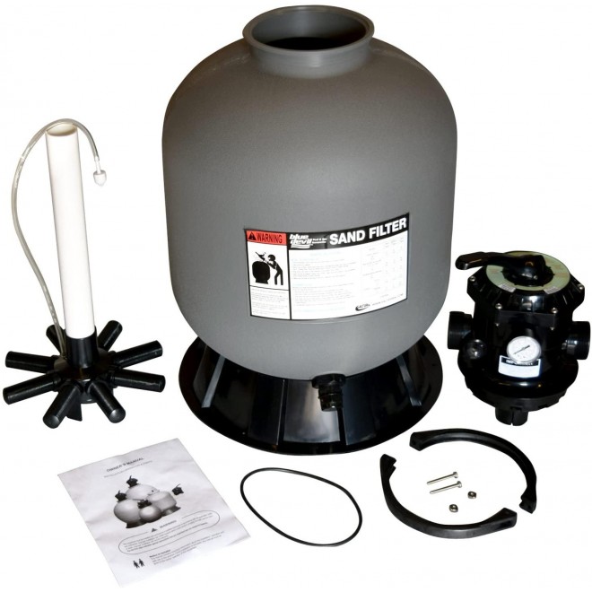 Blue Devil Sand Filter for Swimming Pools, 19-Inch